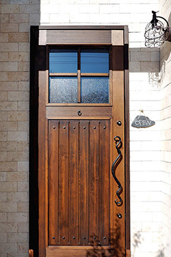 オリジナル無垢玄関ドア